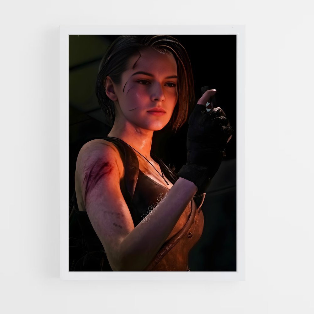 Poster Jill's Last Stand – affiche Resident Evil (vue 3)